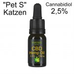 Vapetecc Health CBD Hanf Öl Hanföl  250mg 2,5% 10ml für Katzen Katze Haustier.jpg